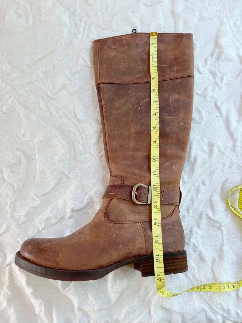 Born Braydon Distressed Leather Boots Size 6.5 New